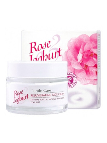 Bulgarian Rose Rejuvenating Cream ''Rose Joghurt'' Подмладяващ крем за лице 50 ml 