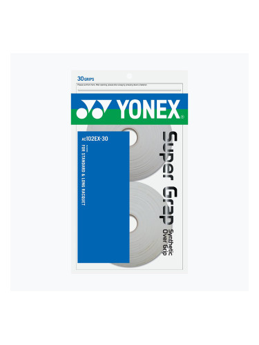 YONEX бадминтон батиращи обвивки бели AC 102-30