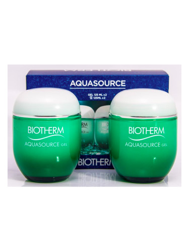 Biotherm Aquasource Set (2x Face Gel 125ml) Комплект 2 броя интензивен регенериращ хидратиращ гел за нормална кожа 