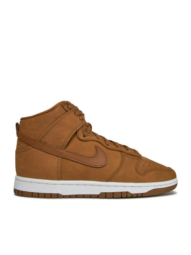 Nike Сникърси Dunk High DX2044 200 Кафяв