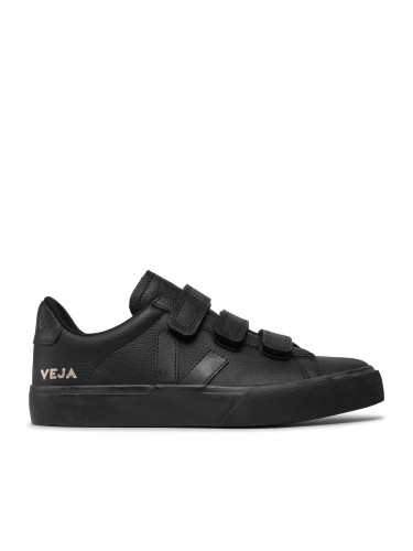 Сникърси Veja Recife Logo Chromefree Leather RC0502955A Черен