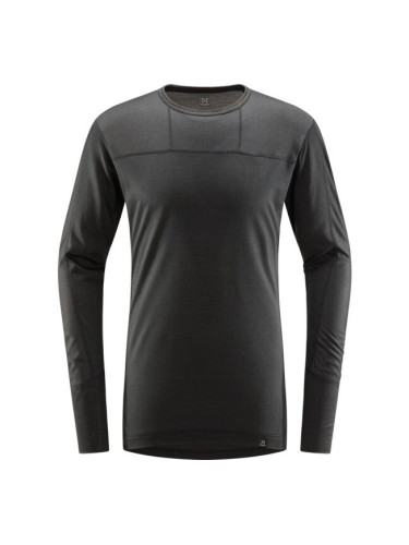 HAGLÖFS NATURAL BLEND TECH CREW NECK M Мъжка тениска, черно, размер