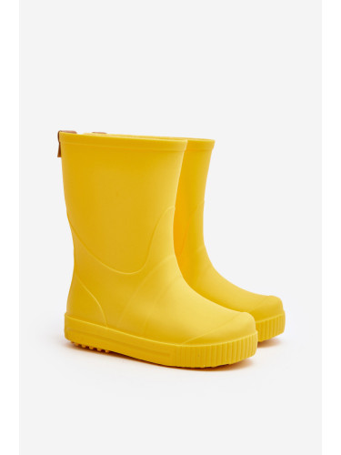Детски гумени ботуши Lemigo жълти