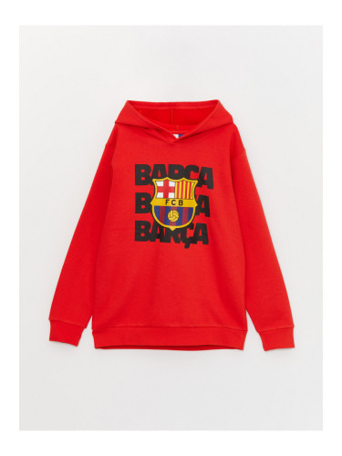 LC Waikiki Boys Barcelona Printed Hoodie