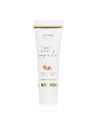 Venira Hand Cream крем за ръце Mango and lychee 30 мл.