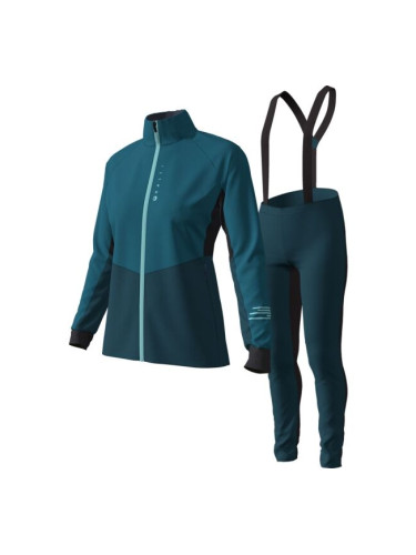 Halti TOLA Дамски комплект за ски бягане, синьо, размер