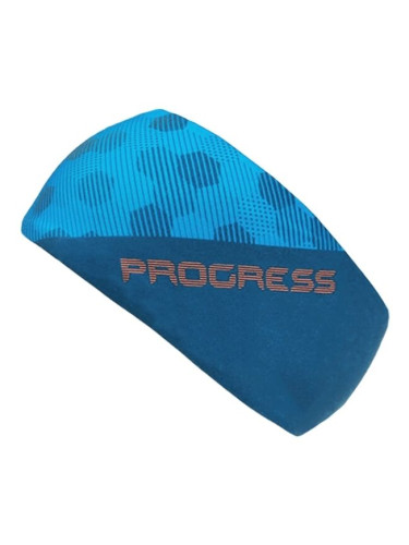 PROGRESS HEADBAND Спортна  лента за глава, синьо, размер