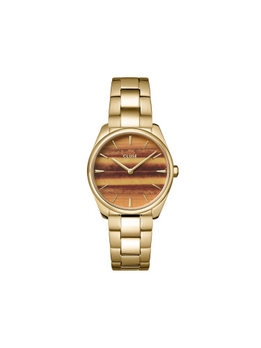 Часовник Cluse Féroce Petite CW11218 Gold/Brown