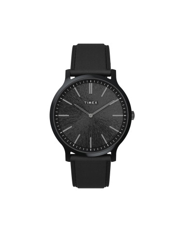 Часовник Timex City TW2V43600 Black/Black