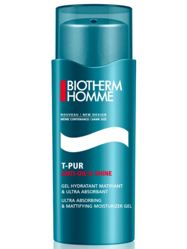 Biotherm Homme T-Pur Moisturizer Gel Anti-oil & Shine Матиращ гел с хидратиращ ефект за мъже 100 ml