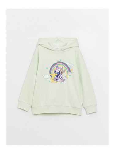 LC Waikiki Worner Bros Girls' Printed Hoodie