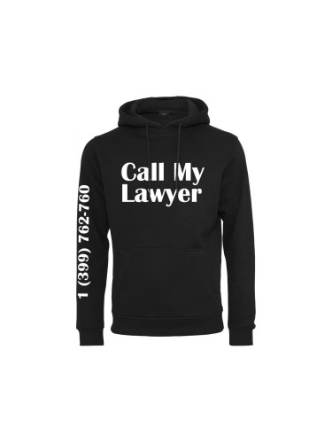 Men's Call My Lawyer Hoody - Black