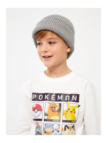 LC Waikiki Boys' Crew Neck Pokemon Printed Long Sleeve Sweatshirt