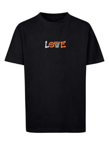 Children's Basketball T-Shirt Love Tee Black
