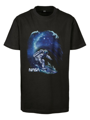 NASA Surf Tee black children's T-shirt