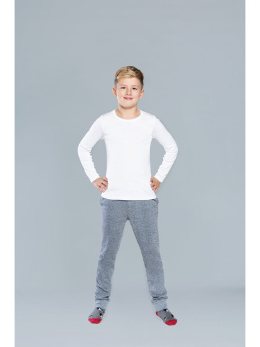Tomi Long Sleeve T-Shirt for Boys - White