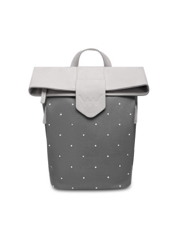 VUCH Mellora Dotty Grey urban backpack