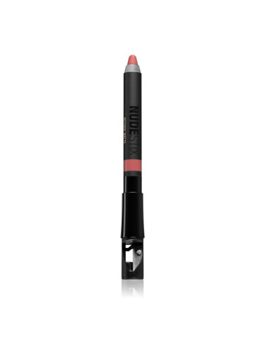 Nudestix Intense Matte универсален молив за устни и скули цвят Kiss 2,8 гр.