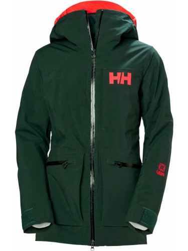 Helly Hansen W Powderqueen Infinity Ski Jacket Darkest Spruce XS