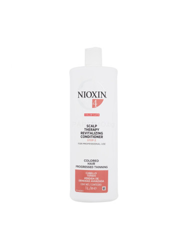 Nioxin System 4 Color Safe Scalp Therapy Revitalizing Conditioner Балсам за коса за жени 1000 ml
