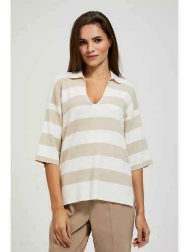 Marisse Women's Sweater L-Sw-4300 L.Beige