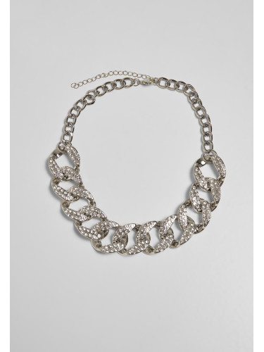 Statement necklace - silver color