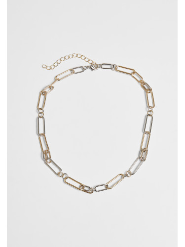 Necklace - gold and silver colors