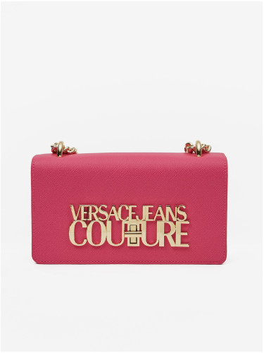 Dark pink women's handbag Versace Jeans Couture