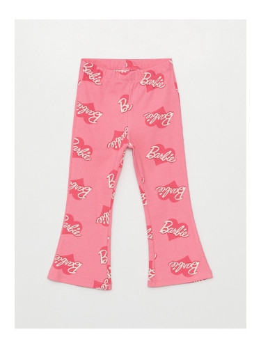 LC Waikiki Elastic Waist Barbie Printed Baby Girl Tights