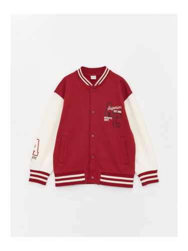 LC Waikiki Boys' Printed College Jacket