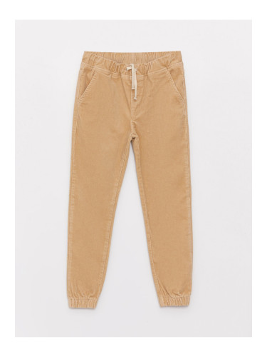 LC Waikiki Boys' Basic Elastic Waist Velvet Jogger Trousers