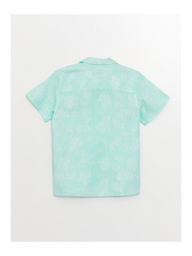 LC Waikiki Patterned Linen Blend Boy Shirts