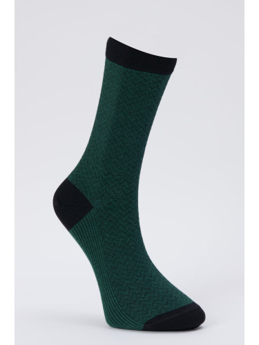 ALTINYILDIZ CLASSICS Men's Petrol-black Single Bamboo Socket Socks