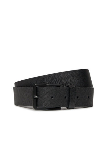 Calvin Klein Мъжки колан Classic Flat R Lthr Belt 35mm K50K511421 Черен