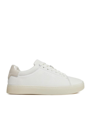 Calvin Klein Сникърси Cupsole Lace Up Pearl HW0HW01897 Бял