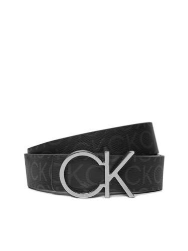 Calvin Klein Дамски колан Ck Reversible Belt 3.0 Epi Mono K60K611901 Черен