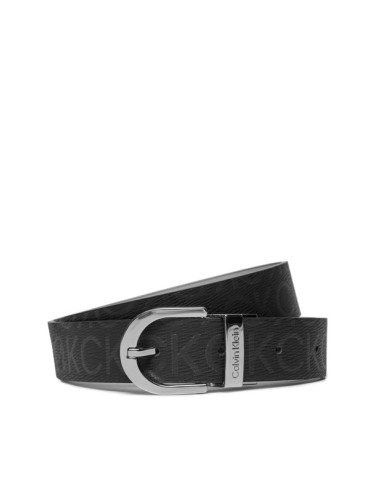 Calvin Klein Дамски колан Ck Reversible Belt 3.0 Epi Mono K60K609981 Черен
