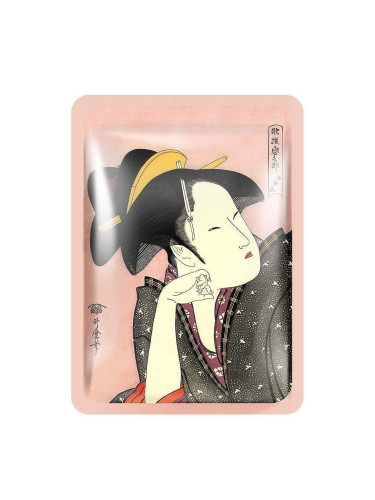 Маска за лице озаряваща с Японска камелия и Матча MITOMO UKIYO-E Camellia Flower Oil Matcha Japan Essence Mask