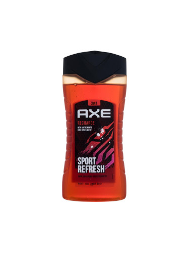 Axe Recharge Arctic Mint & Cool Spices Душ гел за мъже 250 ml