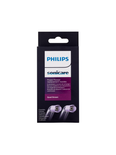 Philips Sonicare Power Flosser Replacement Nozzles Quad Stream HX3062/00 Душ за уста Комплект