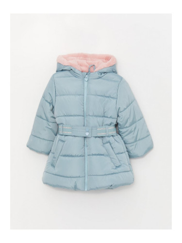 LC Waikiki Hooded Long Sleeve Baby Girl Coat