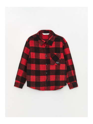 LC Waikiki Comfortable Fit Plaid Boy's Lumberjack Shirt