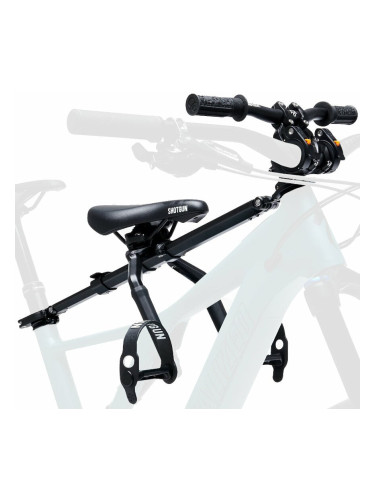 Shotgun Pro Child Bike Seat + Handlebars Combo Black Детска седалка/количка