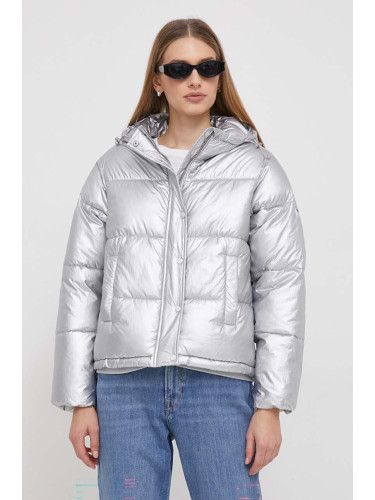 Яке Pepe Jeans MORGAN SILVER в сребристо зимен модел