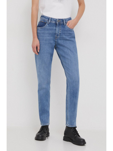 Дънки Pepe Jeans TAPERED HW в синьо