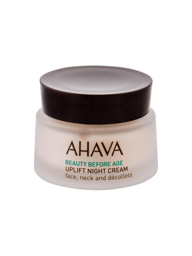 AHAVA Beauty Before Age Uplift Нощен крем за лице за жени 50 ml