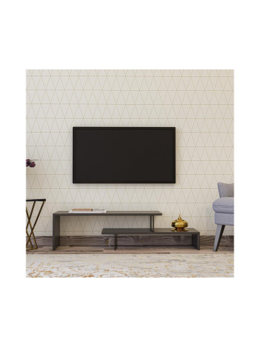 TV маса OVIT 45x120 cм антрацит/черна