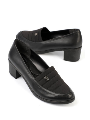 Capone Outfitters Capone Chunky Heel Black Women's Shoes