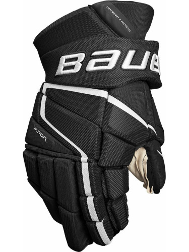 Bauer S22 Vapor 3X INT 12 Black/White Ръкавици за хокей