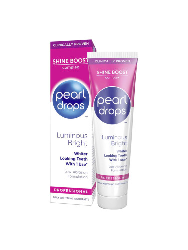 PEARL DROPS Luminous Bright Паста За Зъби Специална грижа унисекс 75ml